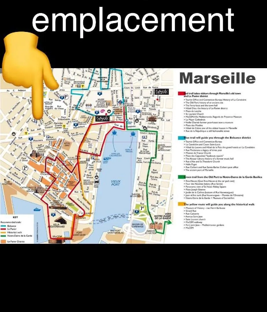 アパート Magnifique Apartement Marseille Joliette